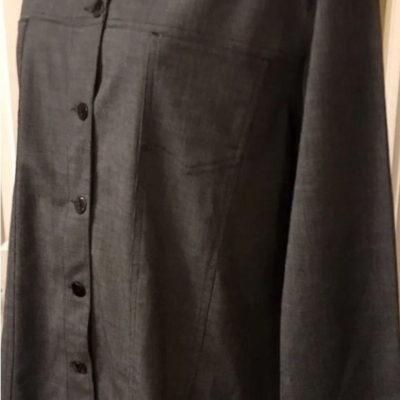 CHICO DESIGN charcoal grey Fall/Spring Versatile Lightweight Jacket size 1 - Picture 8 of 10